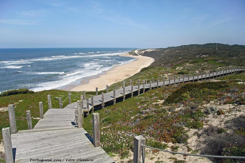 Casa Da Praia Das Paredes-Nazare Senhora da Vitoria Eksteriør billede